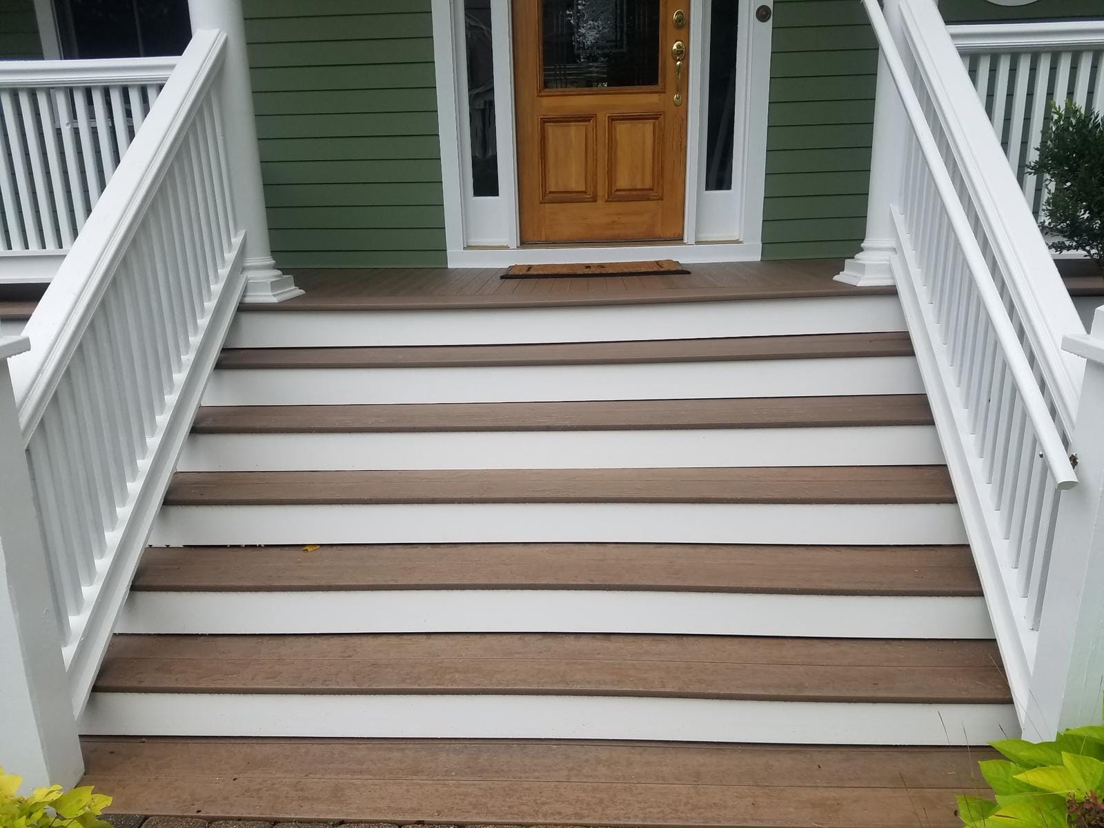 Composite Stairs and Landing — Skip's Modern Carpentry