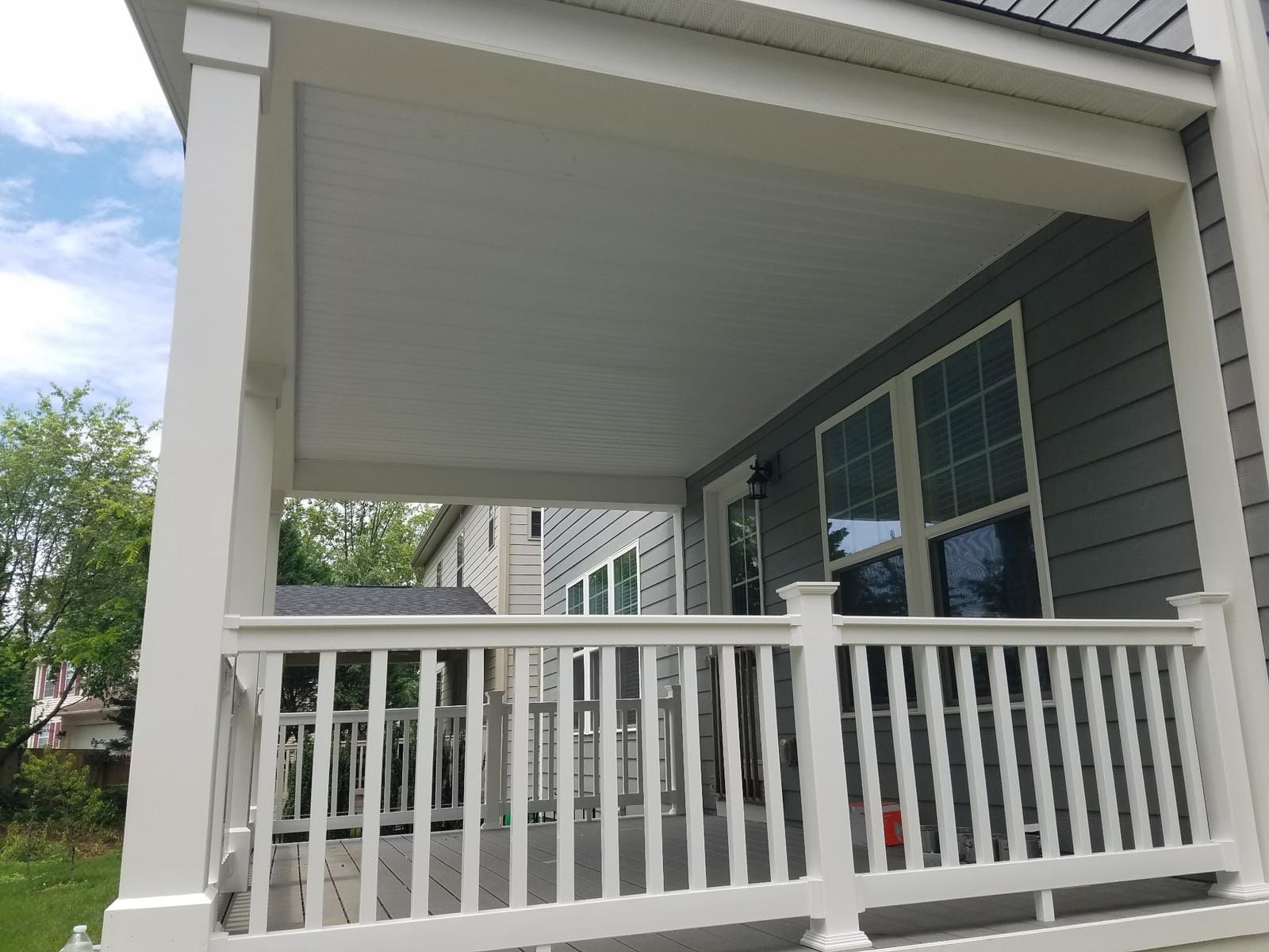 McLean deck project by Skip's Modern Carpentry