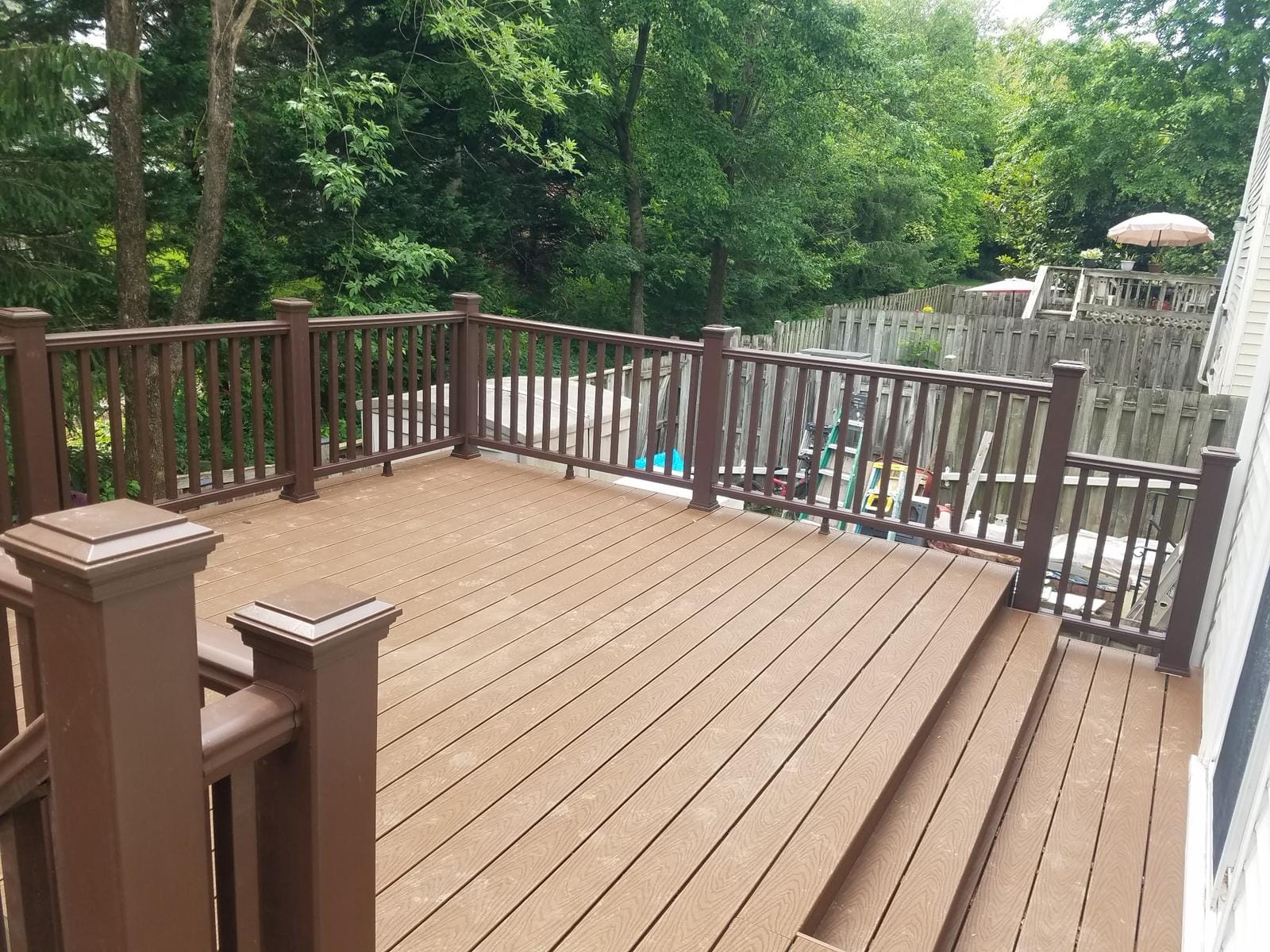 Composite Deck — Skip's Modern Carpentry