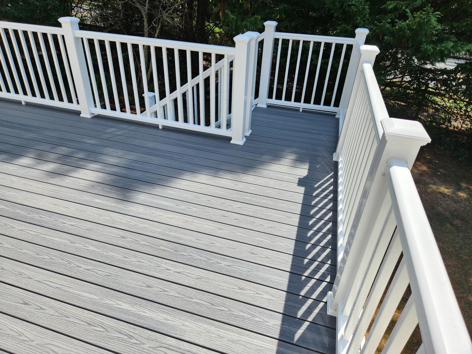 Composite Deck and Railing — Skip's Modern Carpentry