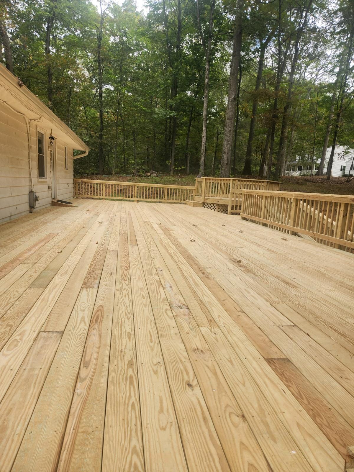 Pressure-Treated Deck — Skip's Modern Carpentry