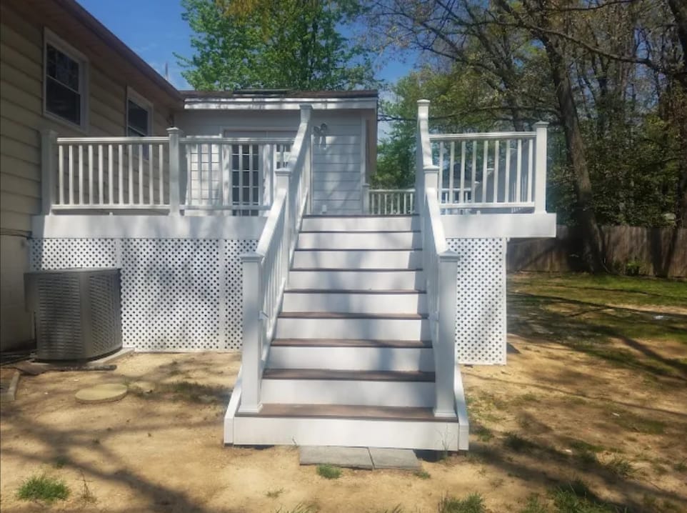 Arlington deck project by Skip's Modern Carpentry