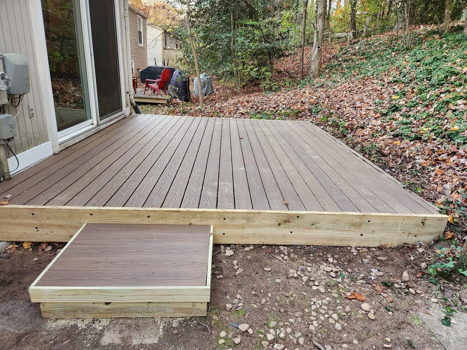 Custom deck by Skip's Modern Carpentry